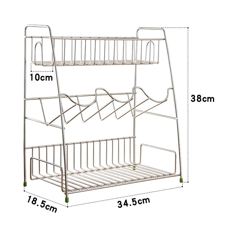 Thép Không Rỉ Đồ Gia Vị Hộp Gia Vị Thu Nhận Giá Kệ Đựng Gia Vị