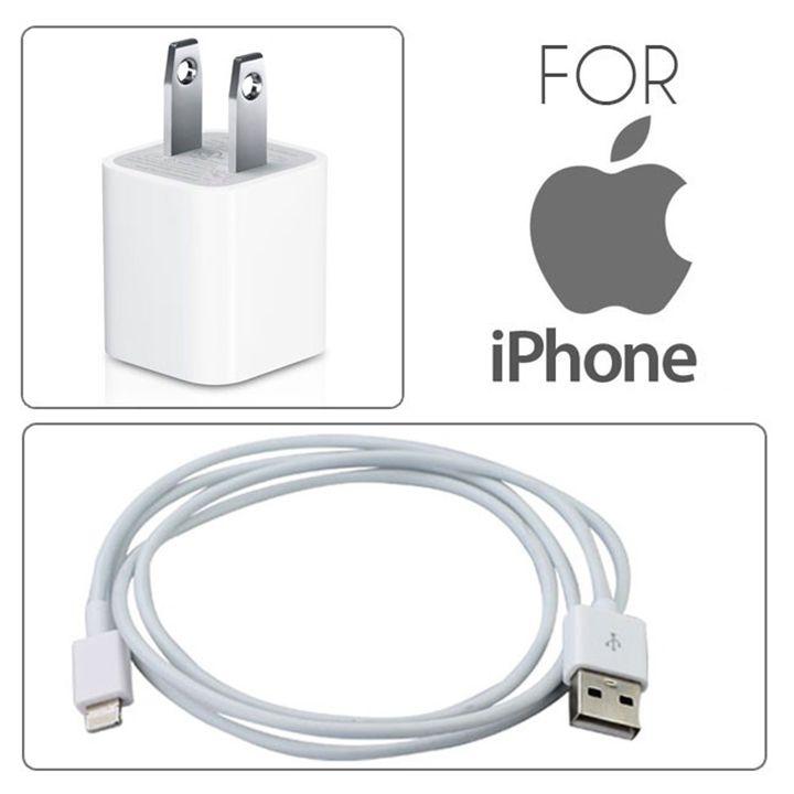 [HCM]Bộ cốc và cáp sạc cho iPhone 5/6/7/8