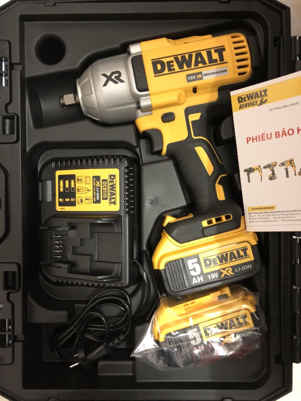 MÁY VĂN BULONG ĐỘNG LỰC DÙNG PIN DEWALT DCF899HP2-KR