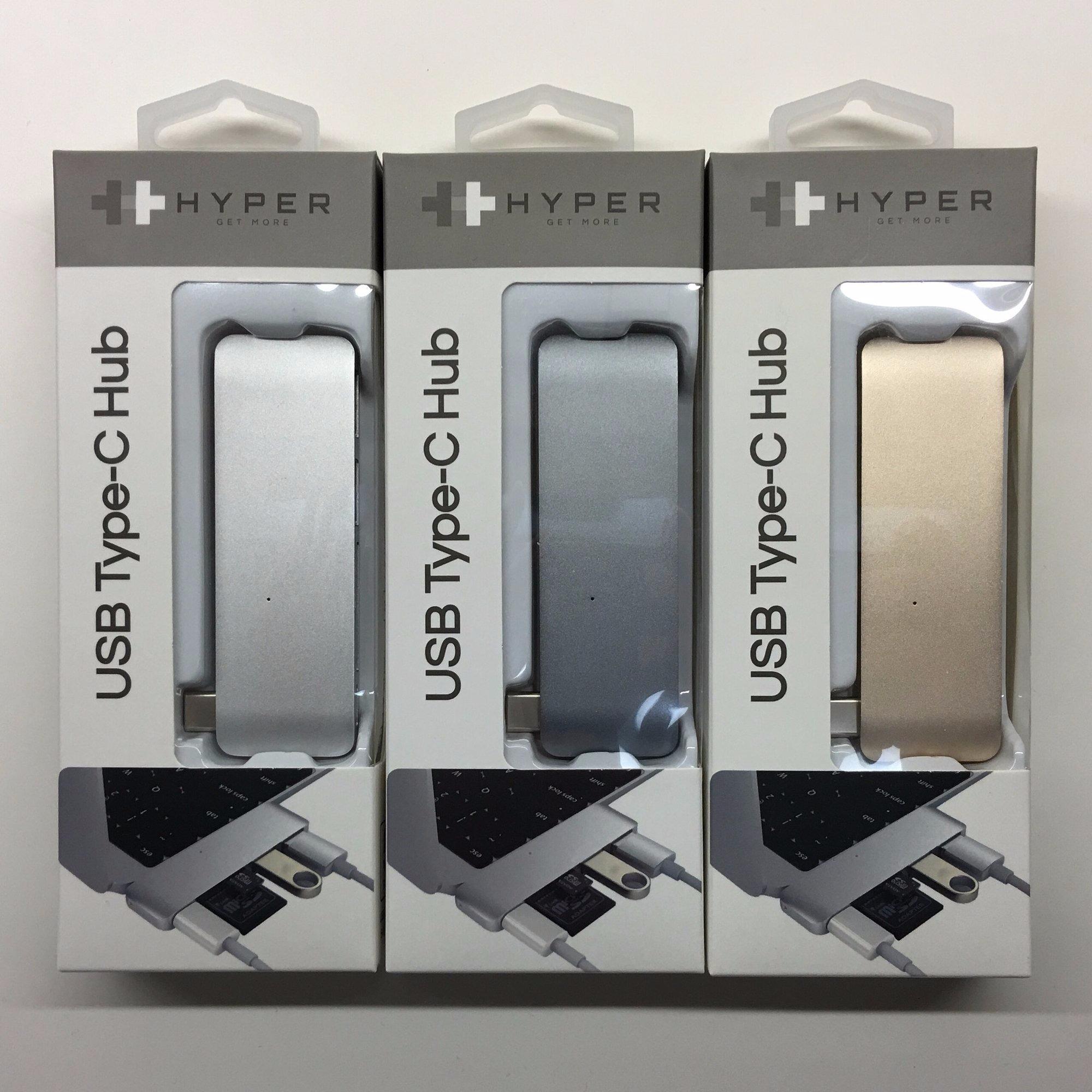 [HCM]Cổng chuyển HyperDrive  5-in-1 USB-C Hub gồm 5 cổng  USB Type-C SDXC micro SDXC 2 x USB 3.0