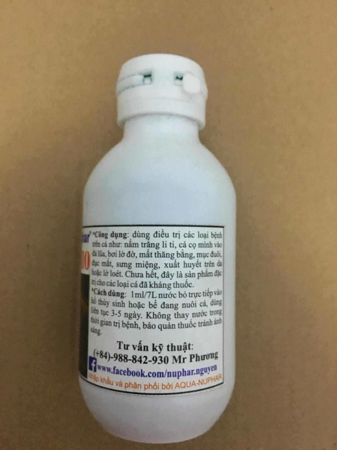 [HCM]Thuốc trị nấm cho cá ANTI-BIO NUPHAR