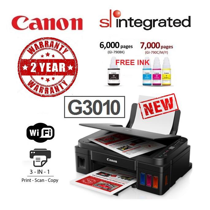 [Trả góp 0%]Máy in phun Canon G3010 (model thay thế G3000)