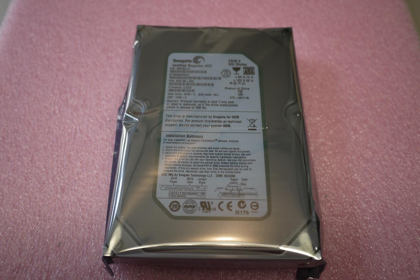 Ổ cứng máy tính để bàn Seagate HDD 500Gb