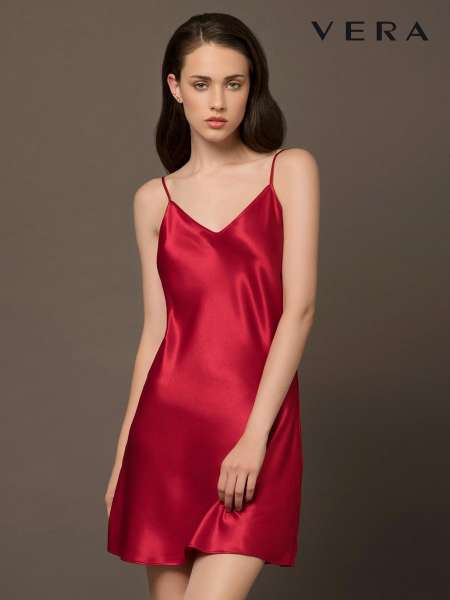 Váy Ngủ Lụa Hoa Mộng  Đỏ Giá tốt Bao Đổi Trả 072023