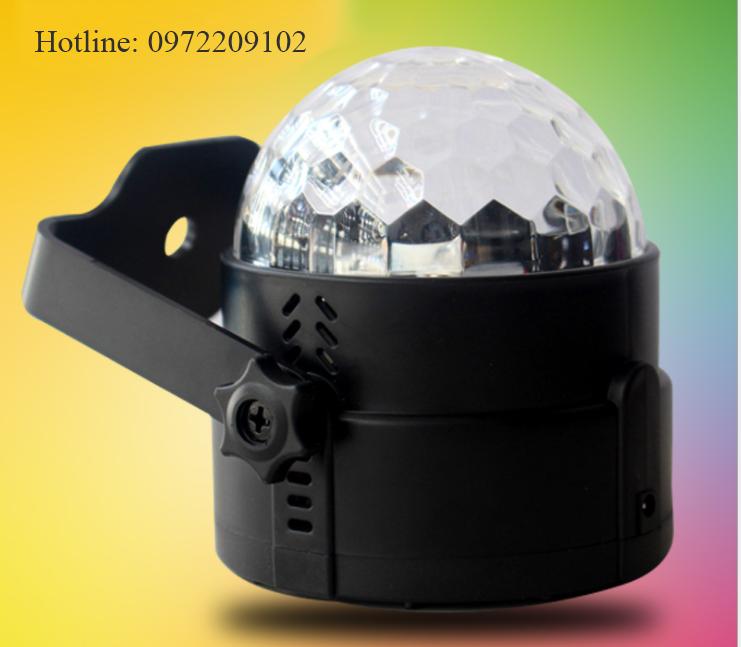 Đèn Led xoay 7 màu