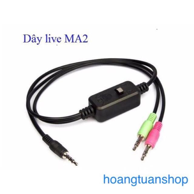 Dây live stream XOX MA2-