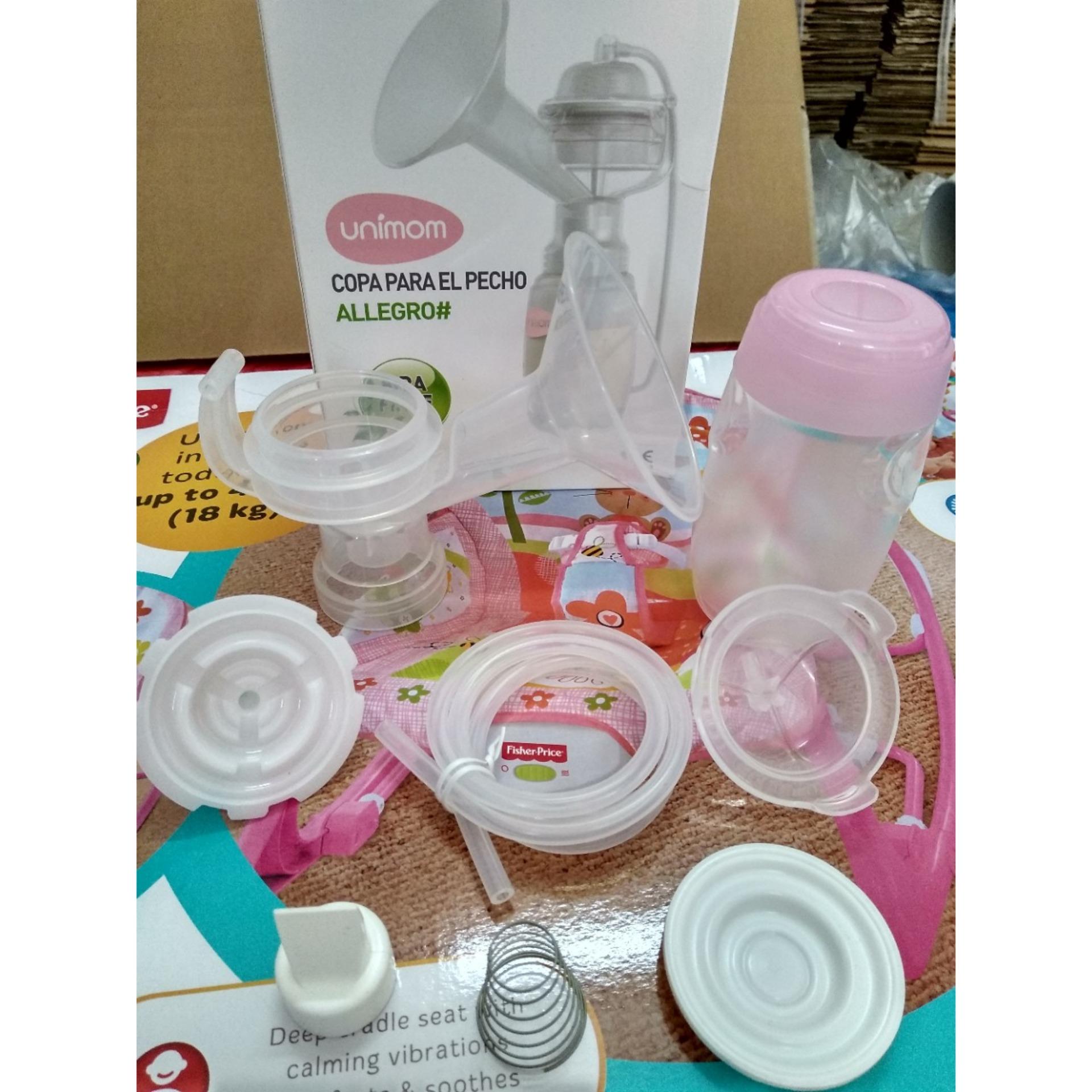[HCM]Bộ phụ kiện phễu chụp hút sữa điện Unimom cỡ M