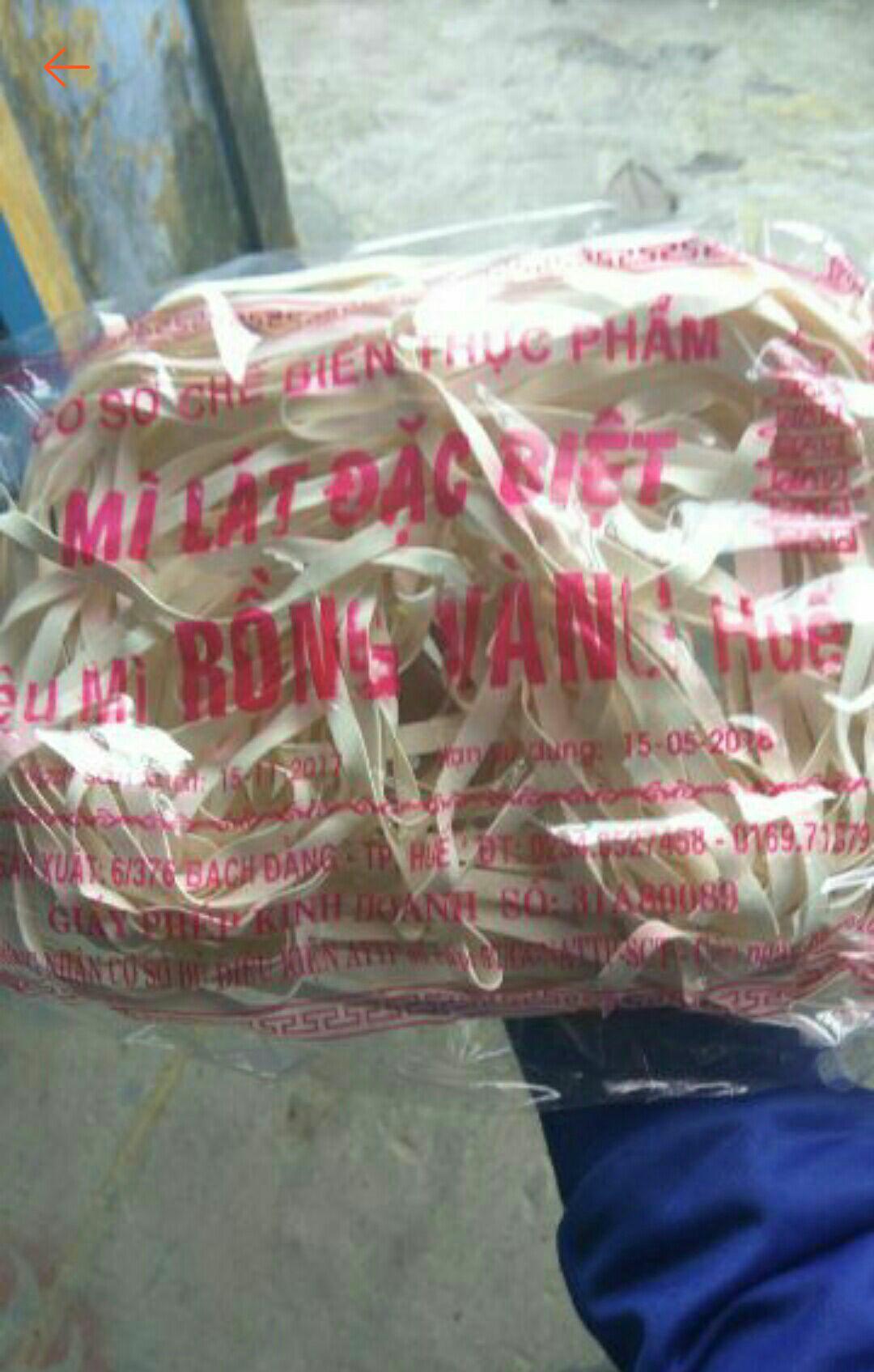 Mì lát đặc biệt rồng vàng huế 200g