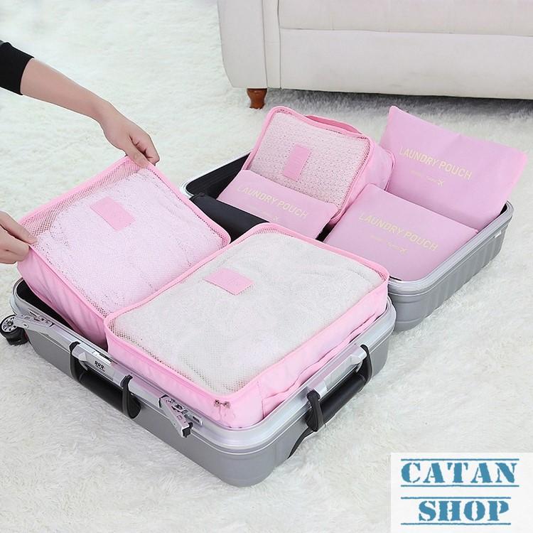 [HCM]Combo 6 Túi Đựng Đồ Du Lịch size lớn chống thấm