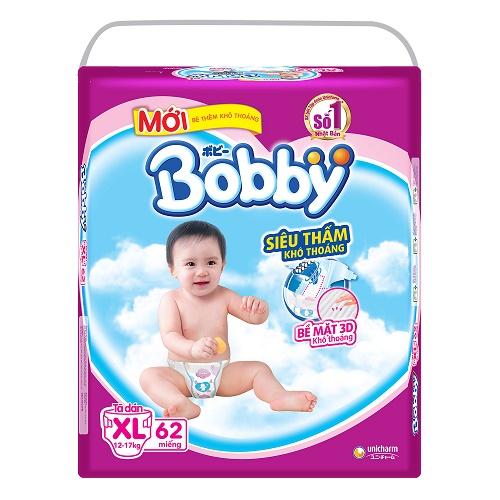 TÃ DÁN BOBBY XL62 MIẾNG CHO BÉ 12-17KG