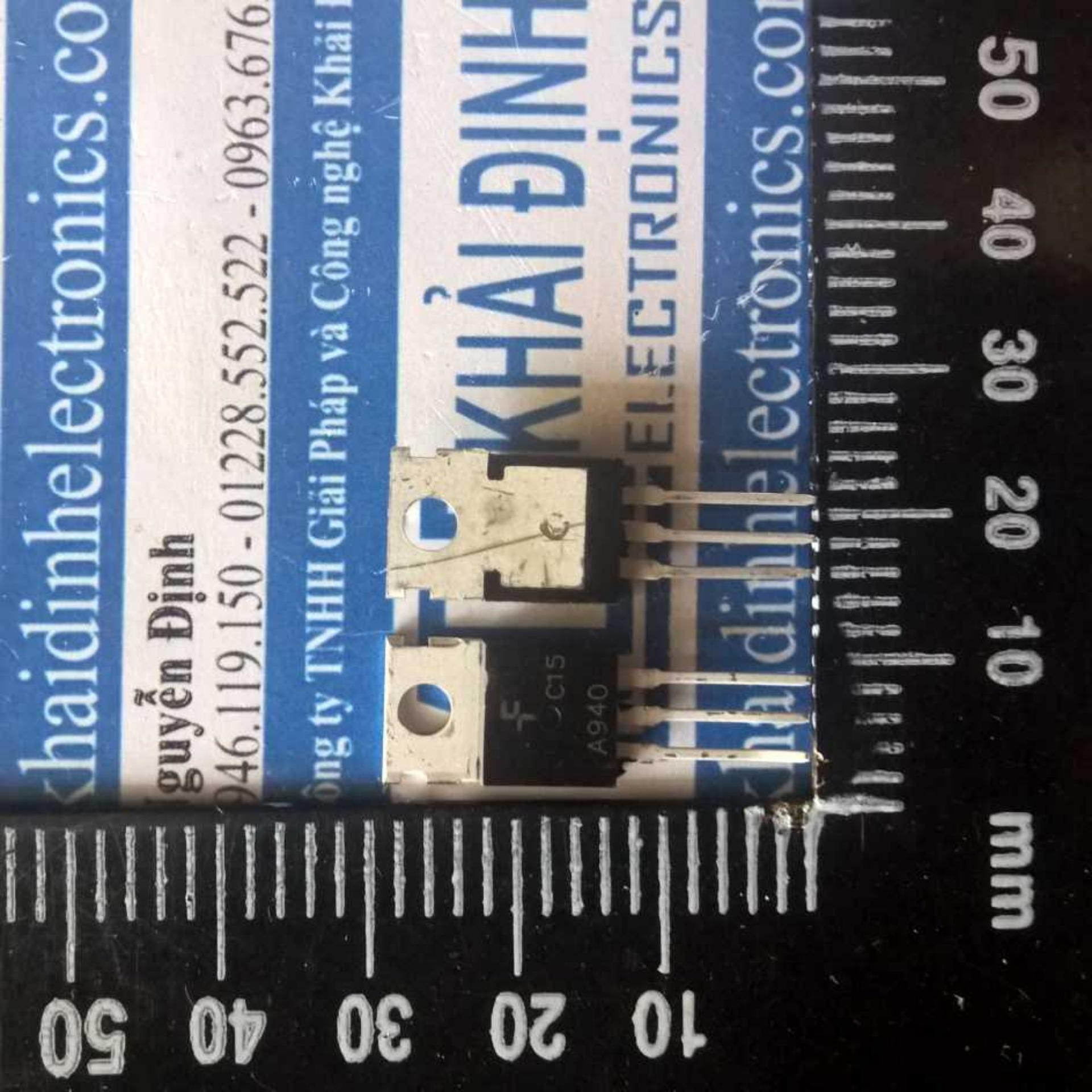 10 con a940 ksa940 2sa940 to-220 pnp trans nghịch 1.5a 150v kde1324
