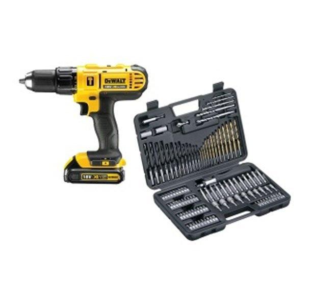 Máy khoan động lực dùng pin Dewalt DCD776C2A-B1 kèm 109 phụ kiện