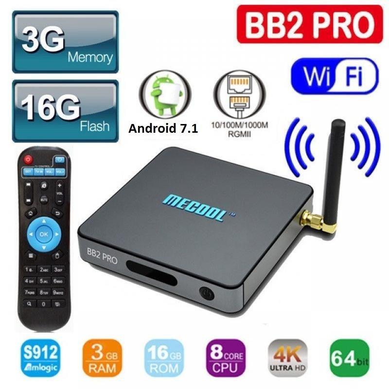 TV Box Mecool BB2 Pro 3g ddram4 S912