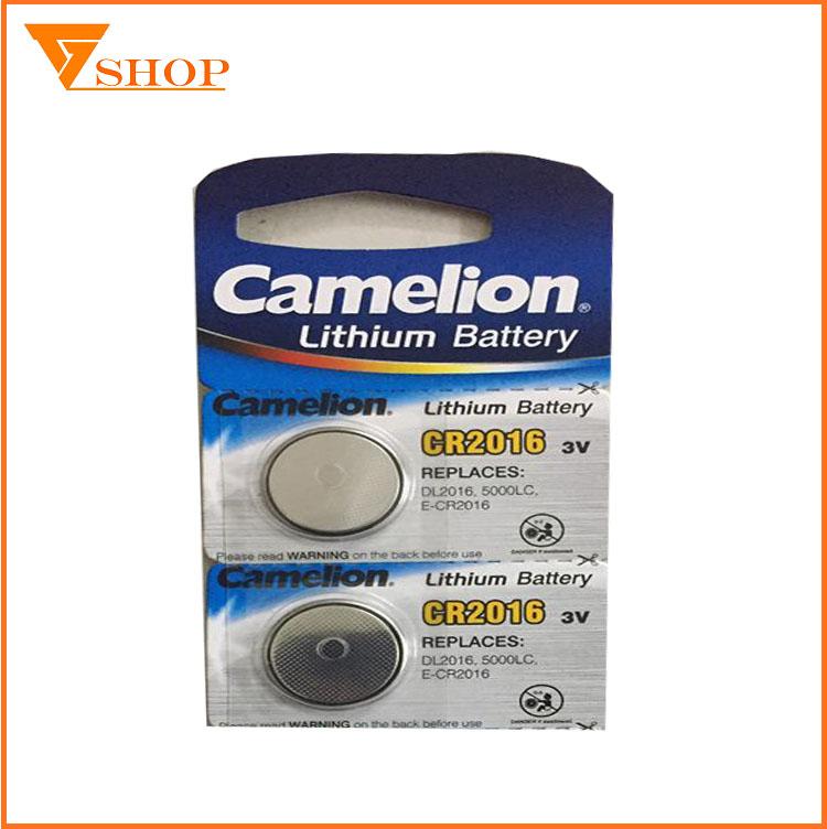 Combo 5 viên Pin CR2016 Camelion Lithium 3V chính hãng