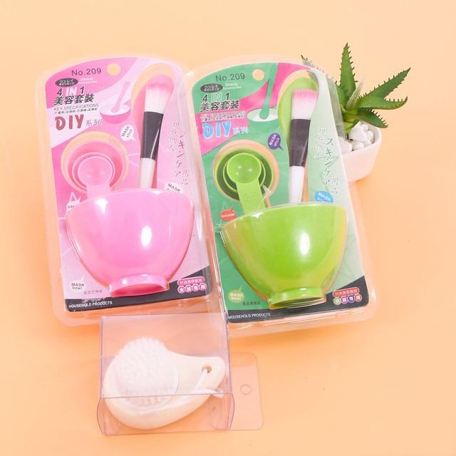 Bộ dụng cụ trộn mặt nạ đắp mặt  (màu ngẫu nhiên)