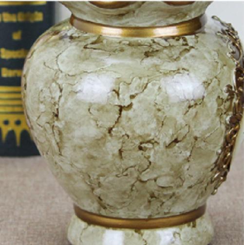 bình hoa gốm sứ hoa tròn