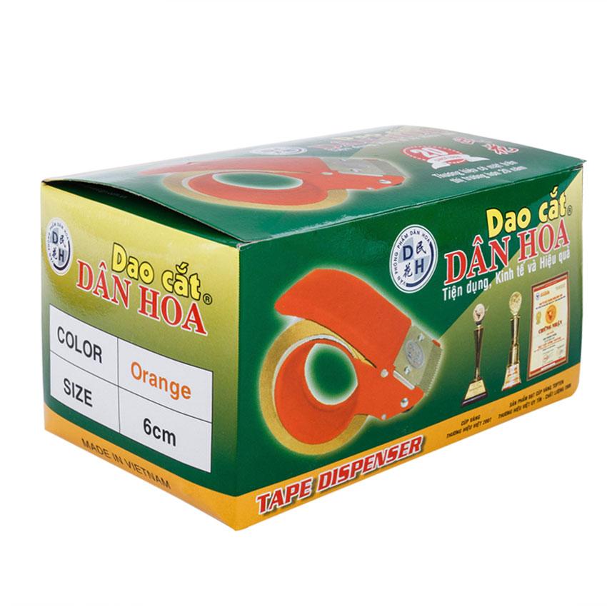 Dụng Cụ Cắt Băng Keo Cầm Tay 6cm Sắt Màu Ngẫu Nhiên
