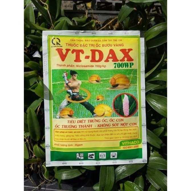 Thuốc diệt ốc bươu vàng dạng phun xịt VT-Dax 700wp gói 35g
