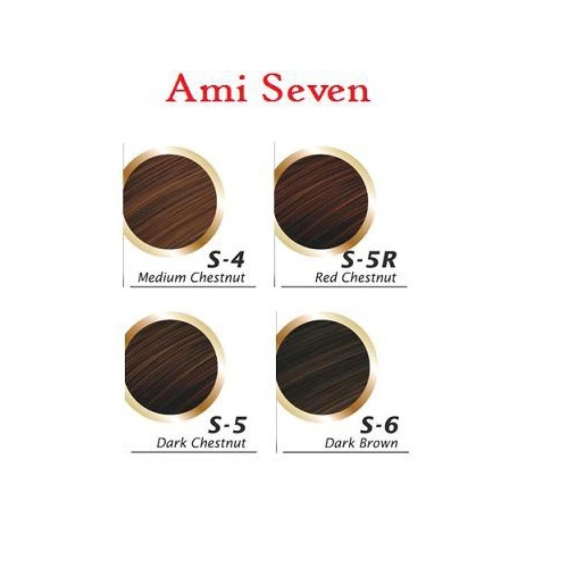 Thuốc nhuộm tóc Ami Seven S5 (Nâu vừa)
