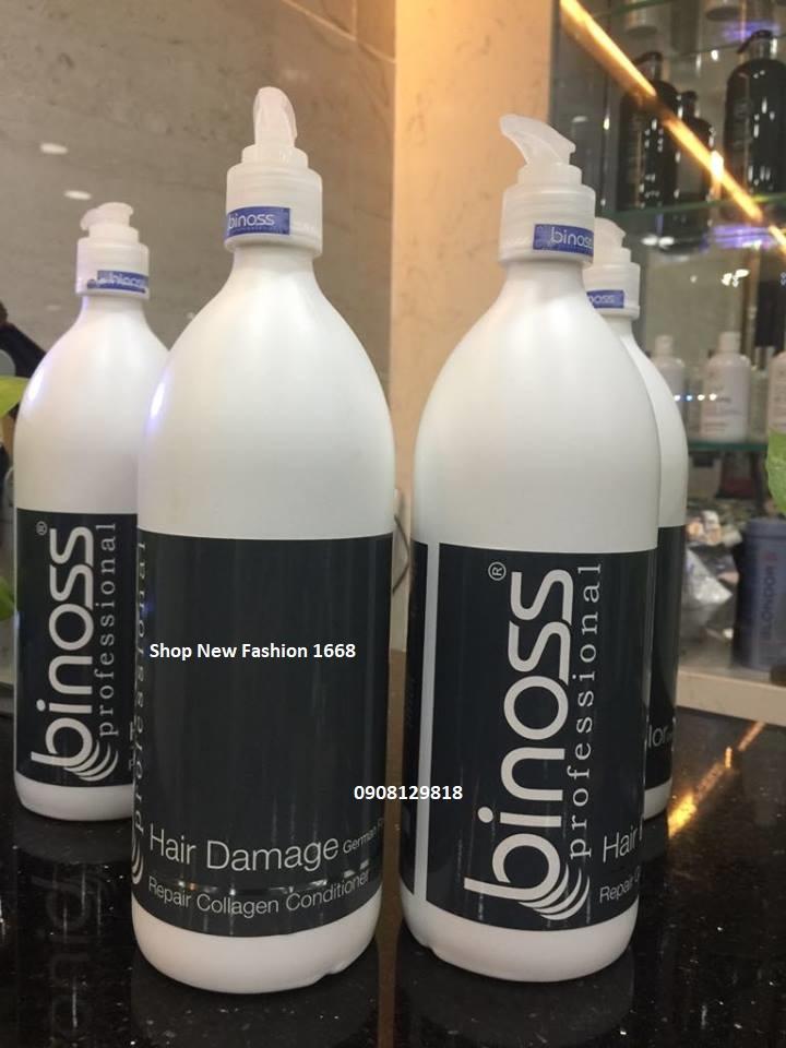 [HCM]Combo Dầu Gội và Dầu Xả Collagen Binoss Professional