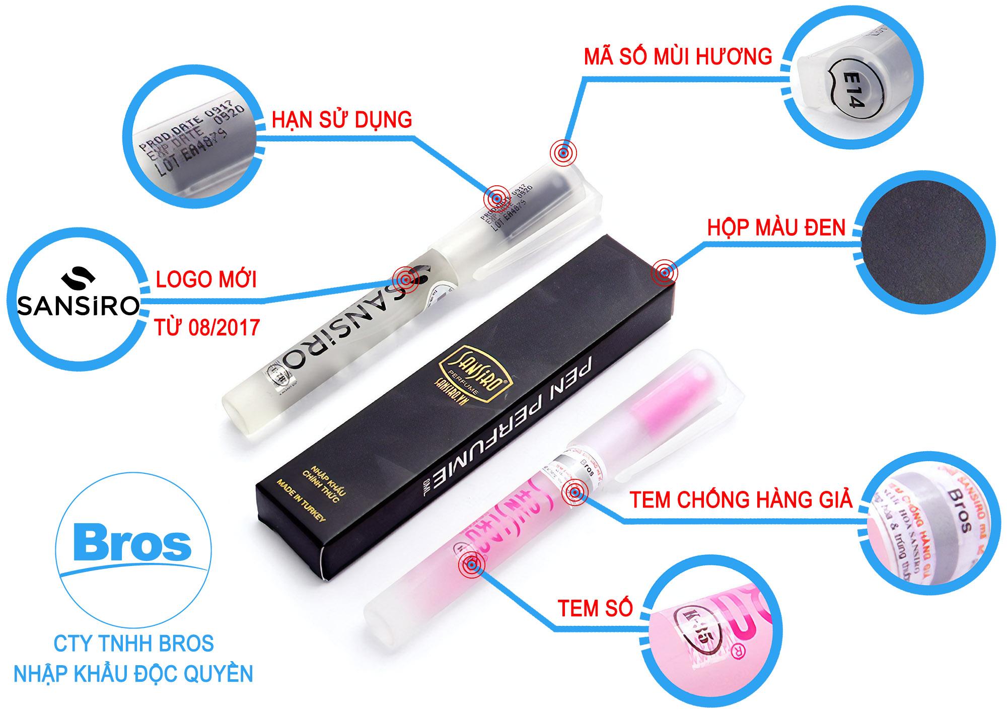 [HCM]Nước hoa Sansiro Thổ Nhĩ Kỳ 8ml - K79 cho nữ