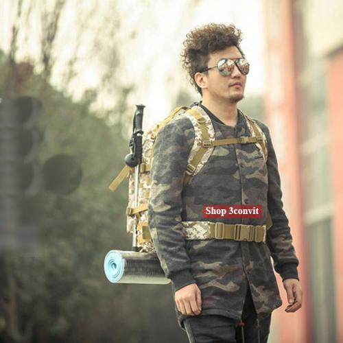 Balo Du Lịch, Phượt Phong Cách Quân Đội Cool Walker
