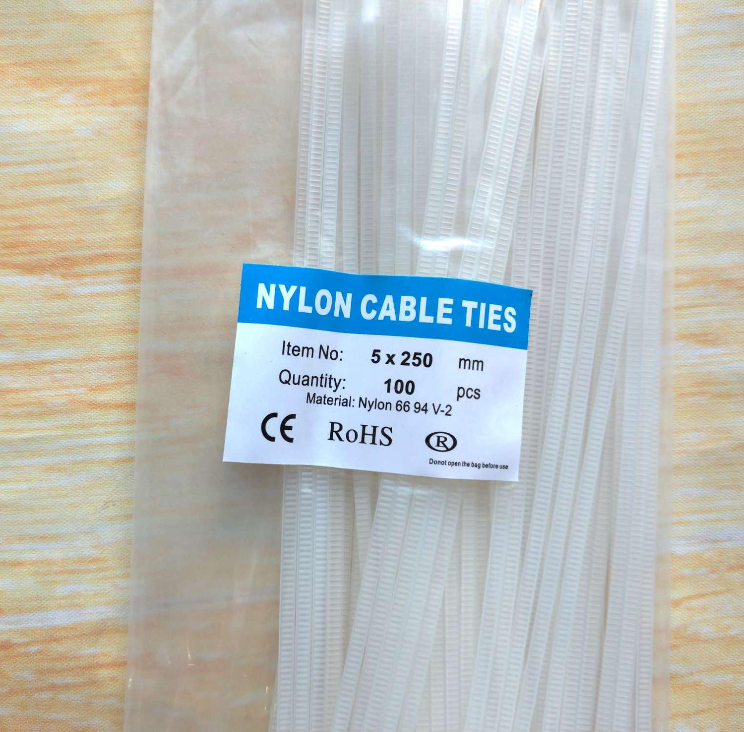 ~80 sợi dây rút nhựa trắng 25cm