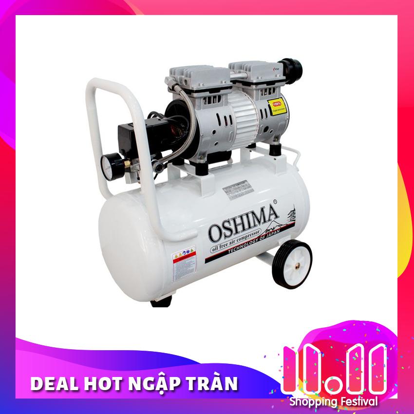 Máy nén khí không dầu oshima 24l