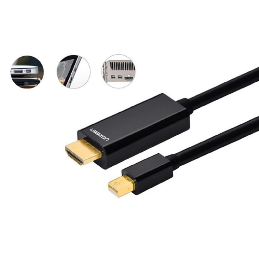 Cáp chuyển đổi mini displayport sang HDMI 2m Ugreen 10435 (Đen)