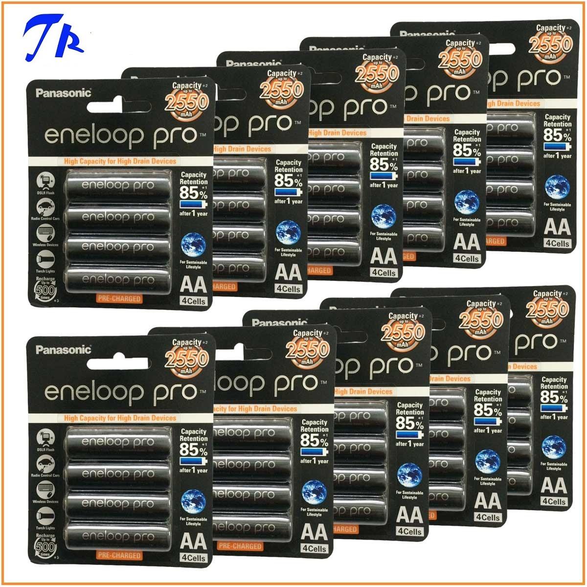 Pin sạc aa Panasonic Eneloop 2550mah ( vỉ 4 viên )