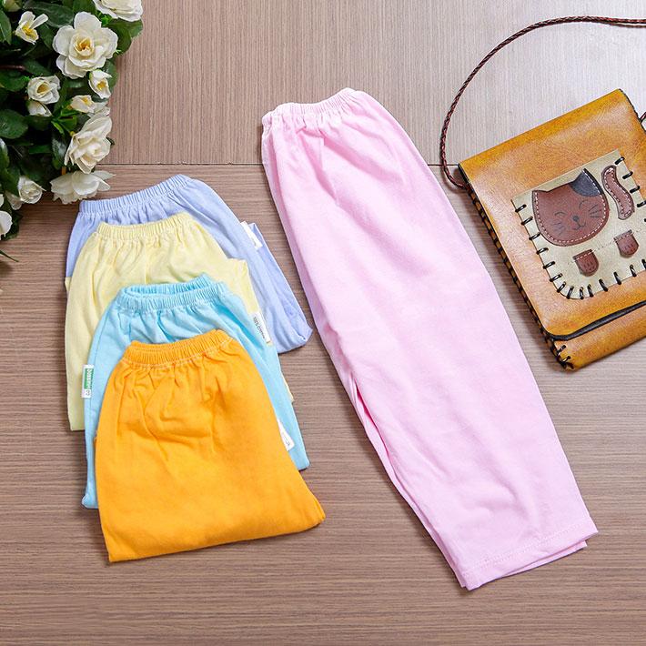 Combo 5 Quần Dài 5 Màu Cho Bé - 100% Cotton