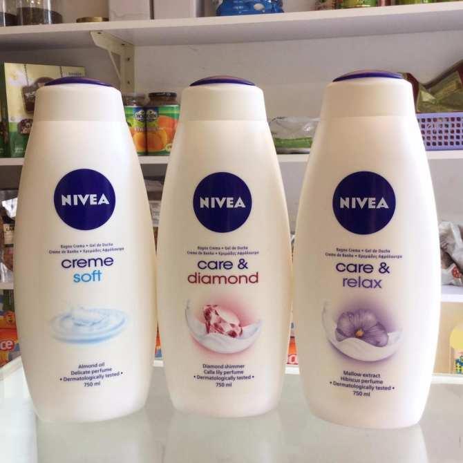 Sữa tắm Nivea Đức - 750ml