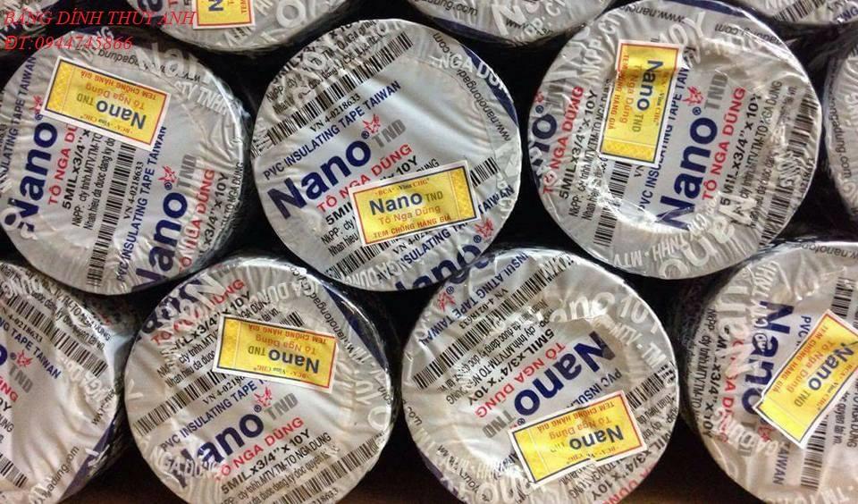 Băng dính điện Nano 20y (10 cuộn / cây)