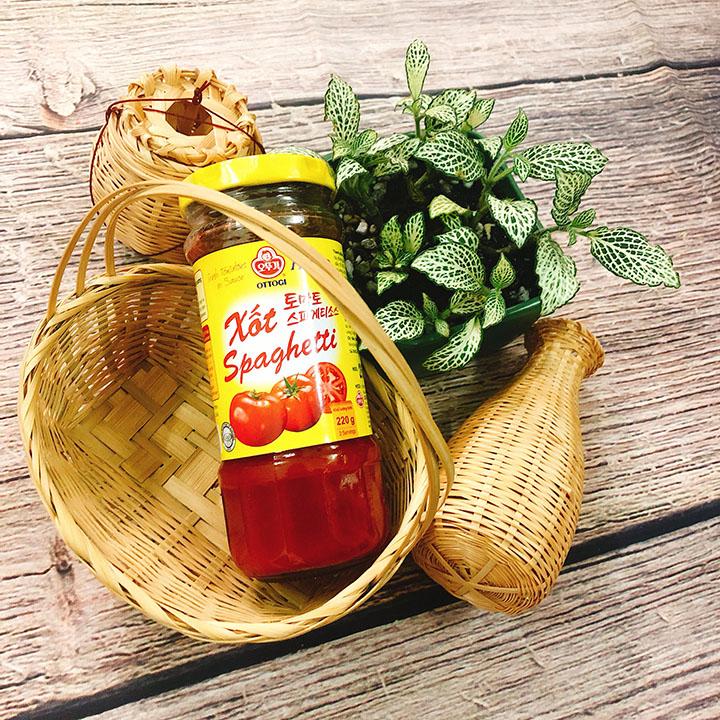 SỐT SPAGHETTI SỐT CÀ CHUA HÀN QUỐC NẤU MÌ Ý 220G