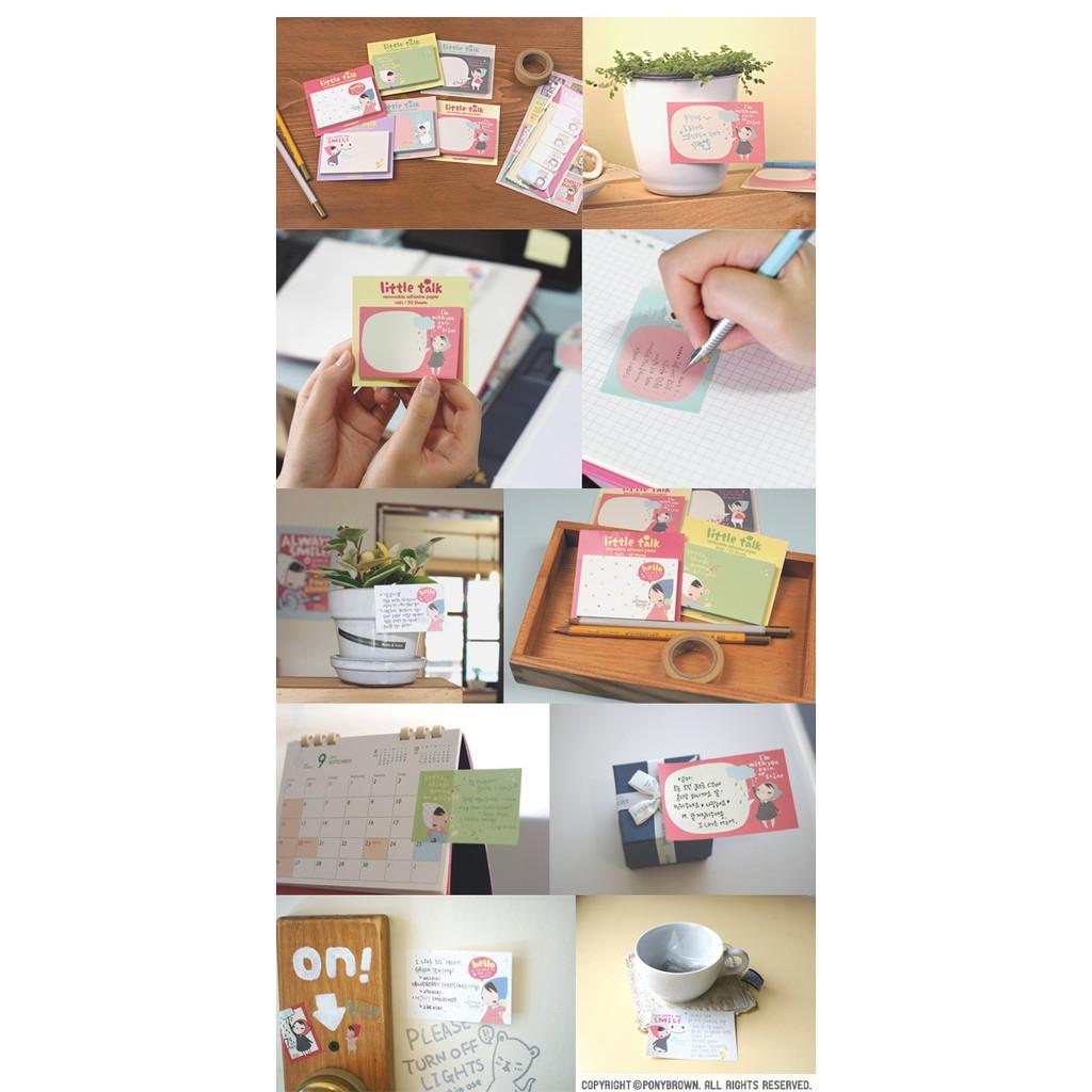 [HCM]Combo 10 Giấy ghi chú hình chữ nhật