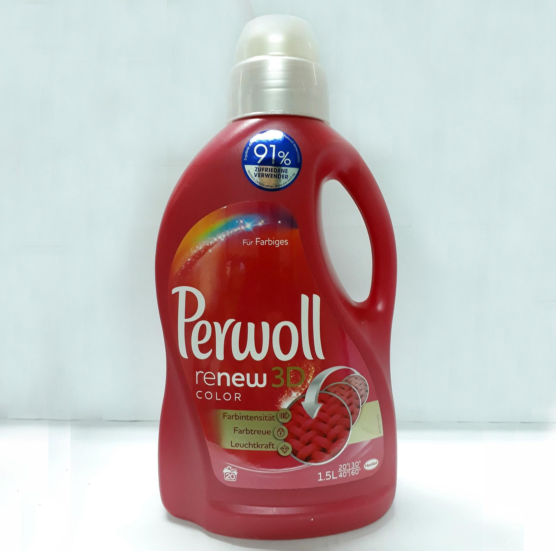 Nước giặt Perwoll New Color 1,5 Lít