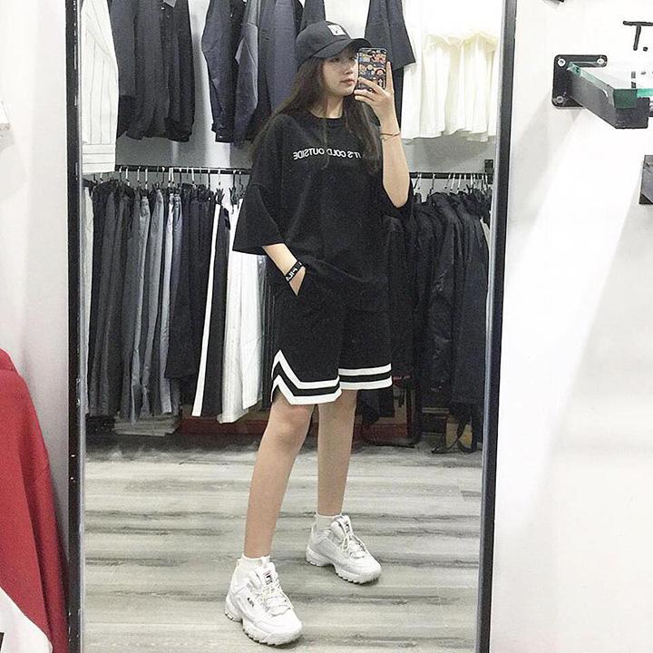 Double V-short - QUẦN SHORT THUN - QUẦN THUN NỮ