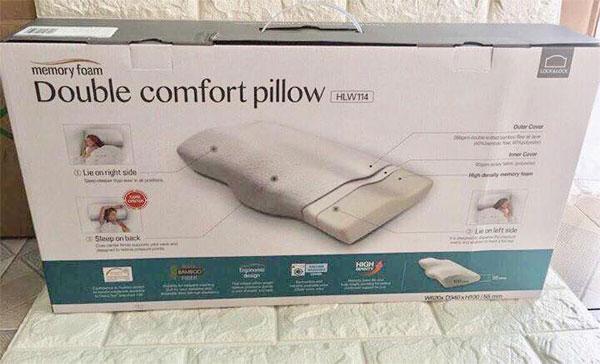 Gối Memory foam 50D Lock&Lock HLW114