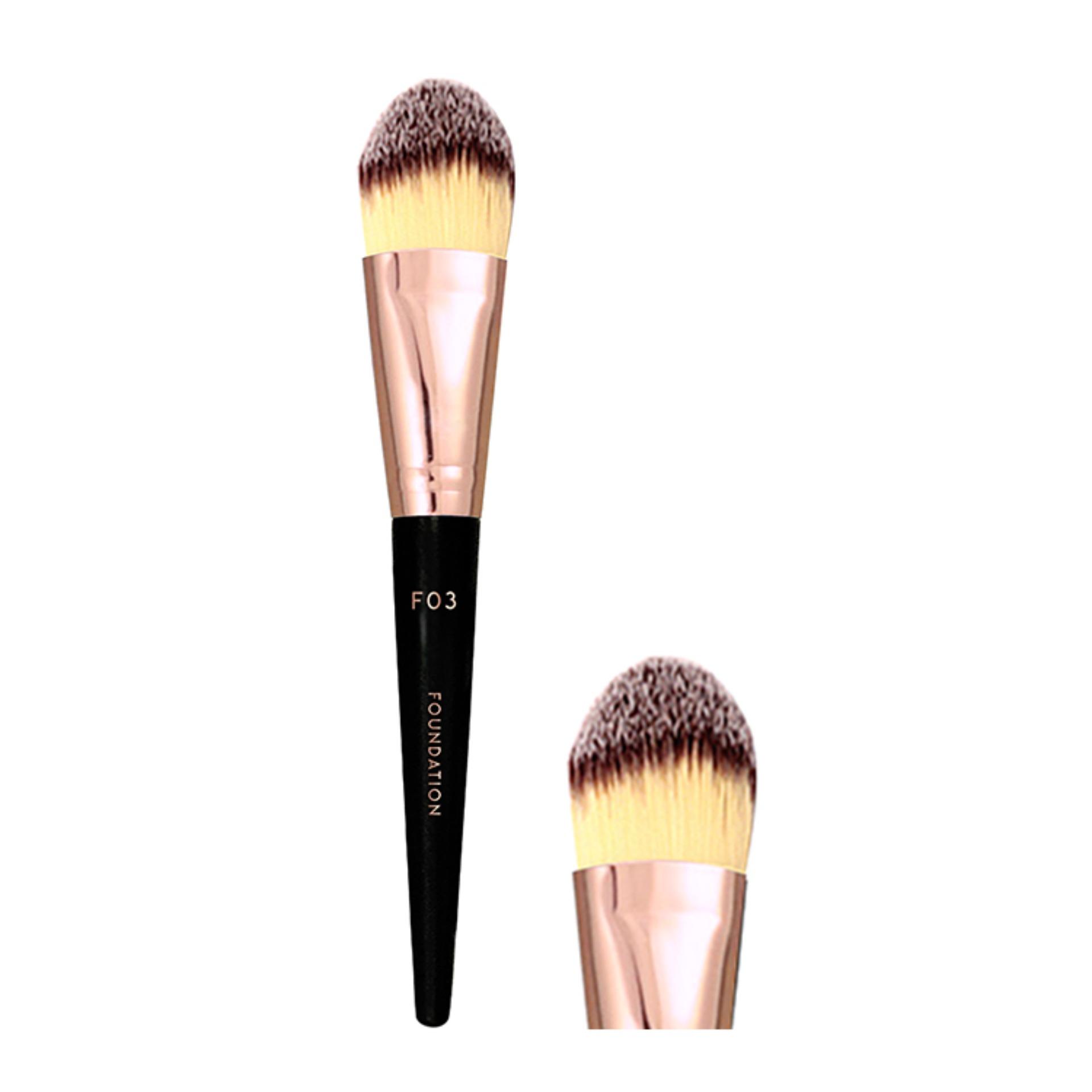Cọ tán kem nền đầu dẹt f03 vacosi foundation brush