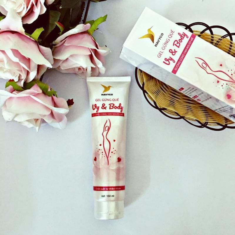Gel Tan Mỡ Gừng Quế Vy & Body - Mẫu Mới