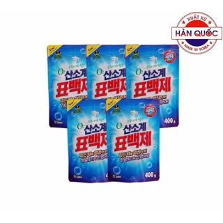 Bộ 5 gói bột tẩy vết bẩn quần áo oxygen siêu sạch Sandokkaebi Korea 400g BH295 thumbnail