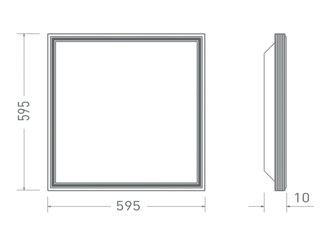 Đèn LED Panel 600x600  MPL071-036WS658LB6/MPL071-036WS408LB6/MPL071-036WS278LB6