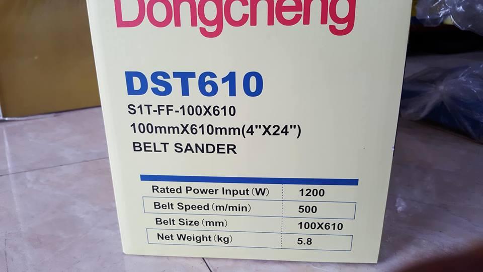 Máy đánh giấy ráp băng - Chà nhám DongCheng DST610