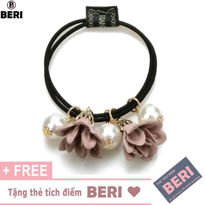 Phụ kiện tóc nữ hoa ngọc trai hàn quốc beri 015-021