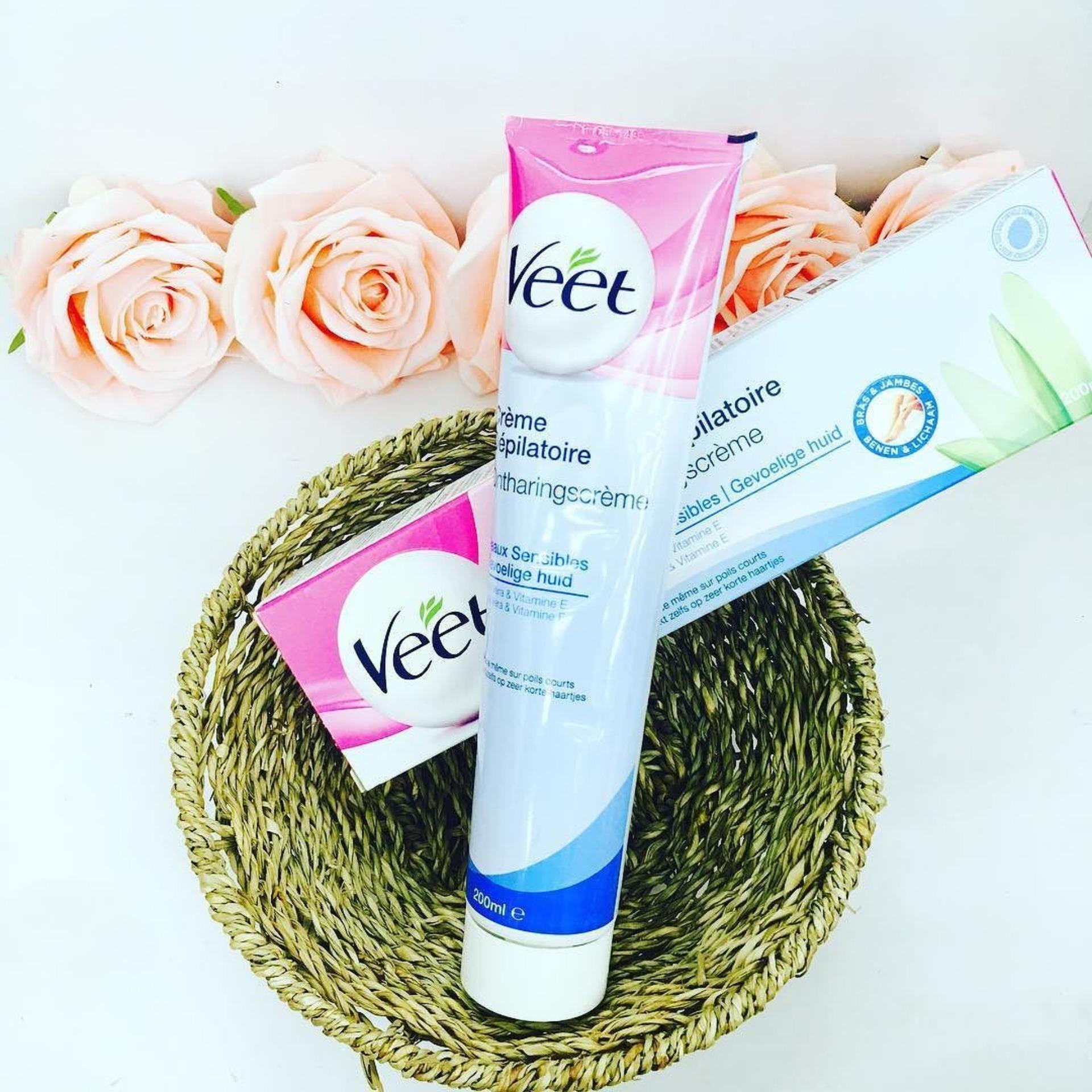 Kem tẩy lông cho da nhạy cảm Veet 200ml