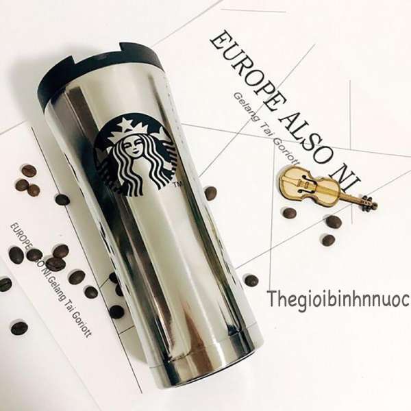 Ly Giữ Nhiệt Starbucks 2 lớp Đựng Cà Phê & Trà  Sang Trọng B180