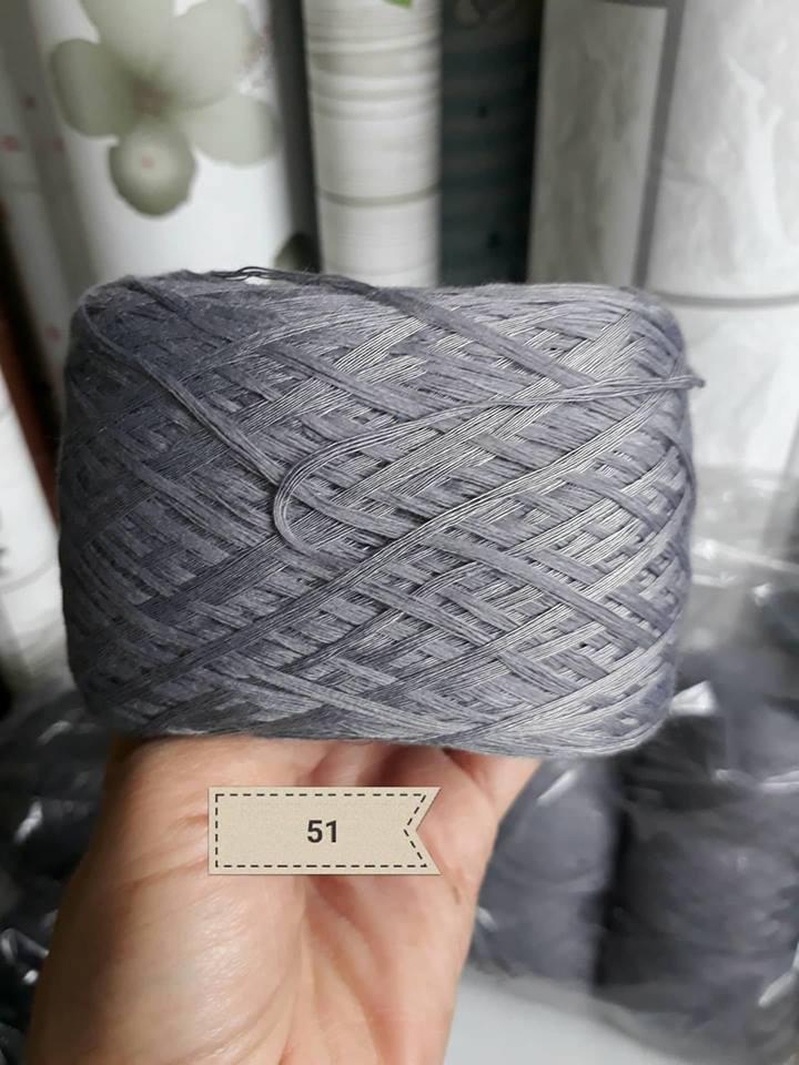 [HCM]500gr Sợi cotton Nhật 6 chập 1