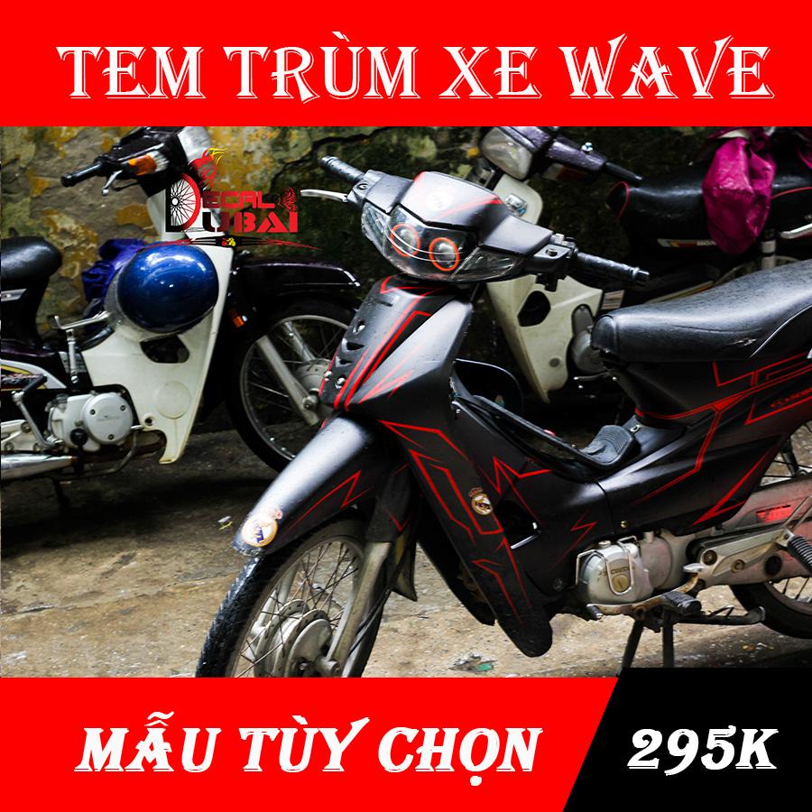 Tem trùm xe wave