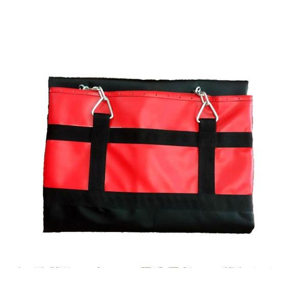 Vỏ bao đấm bốc cao 80cm kèm xích treo ( Đen phối đỏ, xanh )