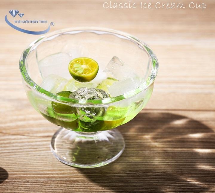 [HCM]BỘ 6 LY KEM THỦY TINH CAO CẤP GY4002